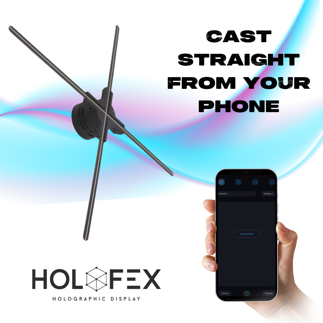 holofex holographic display